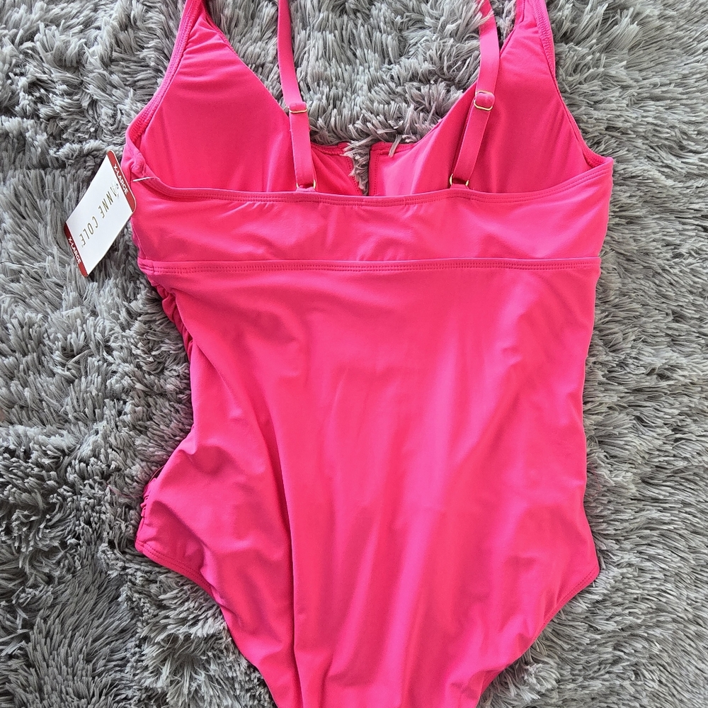 ποΈ Anne Cole Hot Pink One Piece - Picture 6 of 9